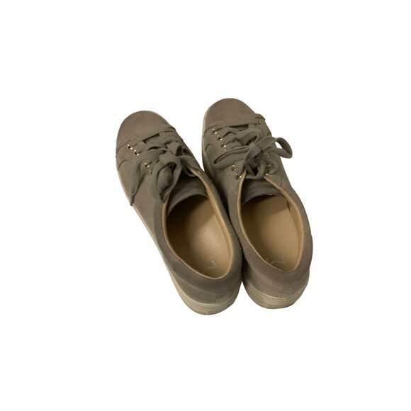 Marc Fisher Ltd Taupe Suede MLEMMY Platform Sneakers - Picture 4 of 7